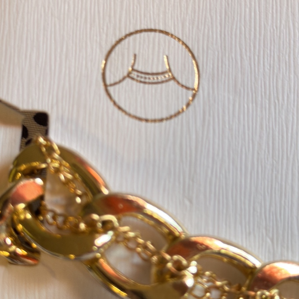Chloe’s Accessory Gold Necklace Lead compliant NEW - Picture 4 of 9